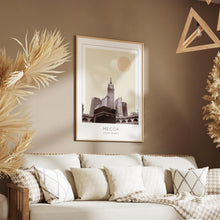 Mecca Poster Print, Mecca Travel Poster, Mecca Minimalistic Wall Art, Mecca, Saudi Arabia 1882438493