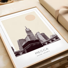 Mecca Poster Print, Mecca Travel Poster, Mecca Minimalistic Wall Art, Mecca, Saudi Arabia 1882438493