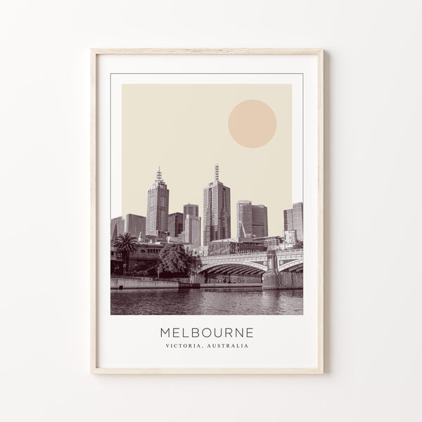 Melbourne Poster Print, Melbourne Travel Poster, Melbourne Minimalistic Wall Art, Melbourne, Victoria, Australia 1868246754