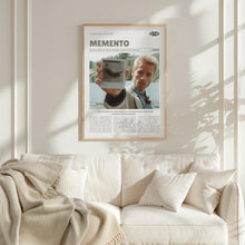 Memento, Christopher Nolan, Retro Movie Poster, Custom Movie Poster 4421166605