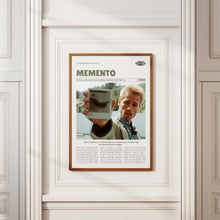 Memento, Christopher Nolan, Retro Movie Poster, Custom Movie Poster 4421166605