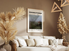 Memories of Murder Poster, Song Kang-ho and Kim Sang-kyung Starring Memories of Murder Print, Bong Joon-ho Korean Film Wall Art Idea 4318270158