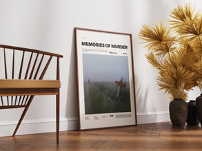 Memories of Murder Poster, Song Kang-ho and Kim Sang-kyung Starring Memories of Murder Print, Bong Joon-ho Korean Film Wall Art Idea 4318270158