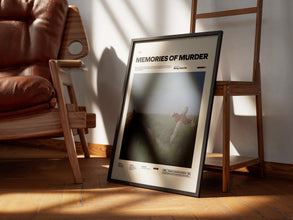 Memories of Murder Poster, Song Kang-ho and Kim Sang-kyung Starring Memories of Murder Print, Bong Joon-ho Korean Film Wall Art Idea 4318270158