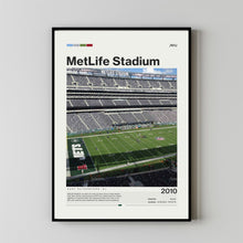 MetLife Stadium Poster, New York Jets Poster Print, NFL Stadium Poster, Football Fan Gift Print