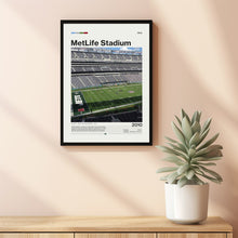 MetLife Stadium Poster, New York Jets Poster Print, NFL Stadium Poster, Football Fan Gift Print