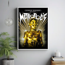 Metropolis 1927Poster Art Print Movie Posters Gift for Movie lovers 1
