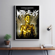 Metropolis 1927Poster Art Print Movie Posters Gift for Movie lovers 1