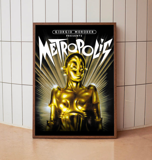 Metropolis 1927Poster Art Print Movie Posters Gift for Movie lovers 1