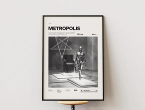 Metropolis Film Poster  Fritz Lang's Metropolis  Poster Print  1927 Film Metropolis Wall Art  Glossy Paper Film Poster Print 1876176319