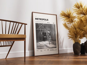 Metropolis Film Poster  Fritz Lang's Metropolis  Poster Print  1927 Film Metropolis Wall Art  Glossy Paper Film Poster Print 1876176319
