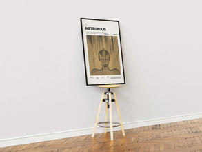 Metropolis Poster, Fritz Lang's 1927 Film Metropolis Print, Brigitte Helm and Alfred Abel Cult Movie Poster, Movie Wall Art Idea 1903841111