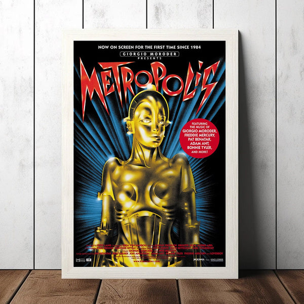 Metropolis (1927) Classic Vintage Movie Poster - Film Fan Collectibles - Home Decor - Wall Art - Posters Gifts 1568951126