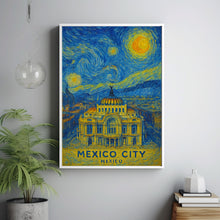 Mexico City Poster Print, Mexico City Travel Poster, Mexico City Minimalistic Wall Art, Mexico City, Mexico