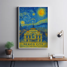 Mexico City Poster Print, Mexico City Travel Poster, Mexico City Minimalistic Wall Art, Mexico City, Mexico
