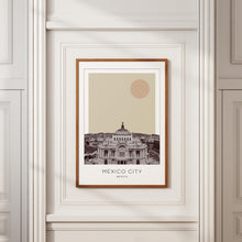 Mexico City Poster Print, Mexico City Travel Poster, Mexico City Minimalistic Wall Art, Mexico City, Mexico 1868248504