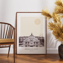 Mexico City Poster Print, Mexico City Travel Poster, Mexico City Minimalistic Wall Art, Mexico City, Mexico 1868248504