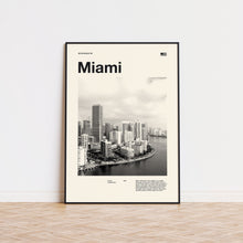 Miami Art Print  Miami Poster  Miami Wall Art  Mid Century Poster  Travel Print Art  Miami 1591770561