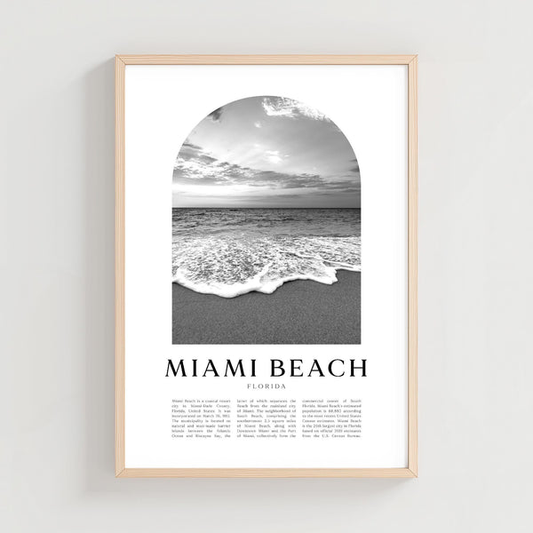 Miami Beach Travel Poster, Miami Beach Print, Miami Beach Wall Art, Travel Print, Florida City Art, Miami Beach Gift, Florida Decor  NA27M 4334761659