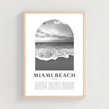 Miami Beach Travel Poster, Miami Beach Print, Miami Beach Wall Art, Travel Print, Florida City Art, Miami Beach Gift, Florida Decor  NA27M 4334761659