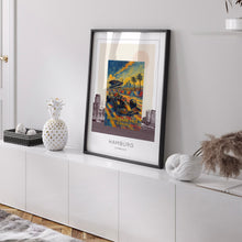 Miami Grand Prix Poster – High-Speed Formula 1 Racing in Florida with Vibrant City Skyline
