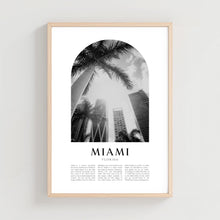 Miami Travel Poster, Miami Print, Miami Wall Art, Travel Print, Florida City Art, Miami Gift, Florida Decor  NA08M 4334305528