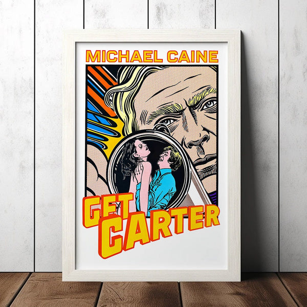Michael Caine - Get Carter Classic Movie Poster - Film Fan Collectibles - Vintage Movie Poster - Home Decor - Wall Art - Posters Gifts 1681846943