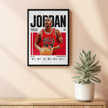 Michael Jordan #23 Poster Chicago Basketball Wall Art 1