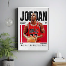 Michael Jordan #23 Poster Chicago Basketball Wall Art 1