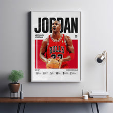Michael Jordan #23 Poster Chicago Basketball Wall Art 1