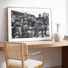 Michigan Wolverines Football Poster, The Game, Michigan Stadium, Black and White Wall Art,Vintage Wall Art, Photograph Prints, NCAA Divion 1779961679