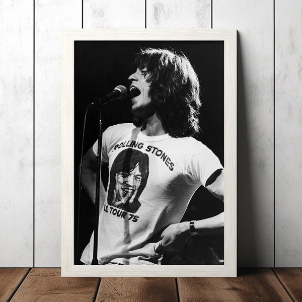 Mick Jagger Vintage Concert Poster - Music Fan Collectibles - Retro Music Poster - Home Decor - Wall Art - Poster Gift 1604881526