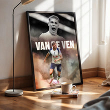 Micky van de Ven Football Poster Spurs Football Art Print 4394618278