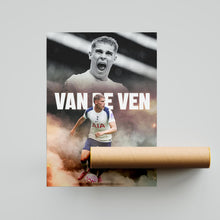 Micky van de Ven Football Poster Spurs Football Art Print 4394618278