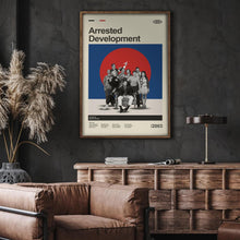 Mid Century Modern Arrested Development Poster, Retro Arrested Development Print, Modern Vintage Movie Posters 4315334103