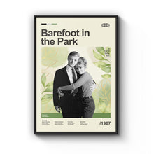 Mid Century Modern Barefoot in the Park Movie Poster, Retro Movie Print, Modern Vintage Movie Posters 1778287746