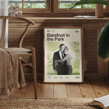Mid Century Modern Barefoot in the Park Movie Poster, Retro Movie Print, Modern Vintage Movie Posters 1778287746