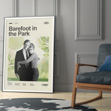 Mid Century Modern Barefoot in the Park Movie Poster, Retro Movie Print, Modern Vintage Movie Posters 1778287746