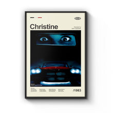 Mid Century Modern Christine Movie Poster, Retro Movie Print, Modern Vintage Movie Posters 1841760162
