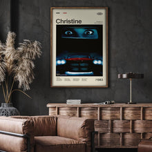 Mid Century Modern Christine Movie Poster, Retro Movie Print, Modern Vintage Movie Posters 1841760162