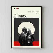 Mid Century Modern Climax Movie Poster, Retro Movie Print, Modern Vintage Movie Posters
