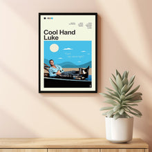 Mid Century Modern Cool Hand Luke Poster, Retro Movie Print, Modern Vintage Movie Posters