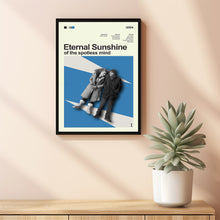 Mid Century Modern Eternal Sunshine of the Spotless Mind Movie Poster, Retro Movie Print