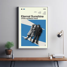 Mid Century Modern Eternal Sunshine of the Spotless Mind Movie Poster, Retro Movie Print