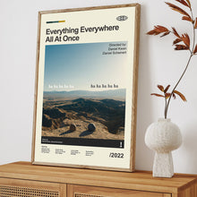 Mid Century Modern Everything Everywhere All at Once Posters, Retro Movie Print, Modern Vintage Movie Poster 1438517983