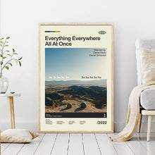 Mid Century Modern Everything Everywhere All at Once Posters, Retro Movie Print, Modern Vintage Movie Poster 1438517983