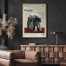 Mid Century Modern Frasier Poster, Retro Frasier Print, Modern Vintage Movie Posters 4315344254