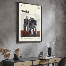 Mid Century Modern Frasier Poster, Retro Frasier Print, Modern Vintage Movie Posters 4315344254