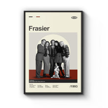 Mid Century Modern Frasier Poster, Retro Frasier Print, Modern Vintage Movie Posters 4315344254