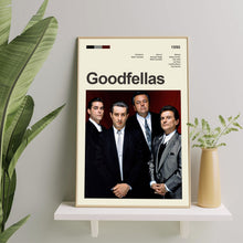 Mid Century Modern Goodfellas Movie Poster, Retro Movie Print, Modern Vintage Movie Posters 1548387676